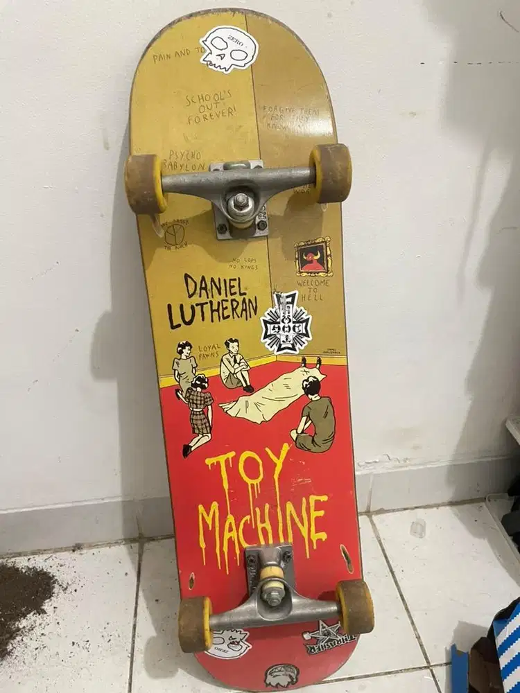 Toy Machine original, siap pakai, bearing lancar