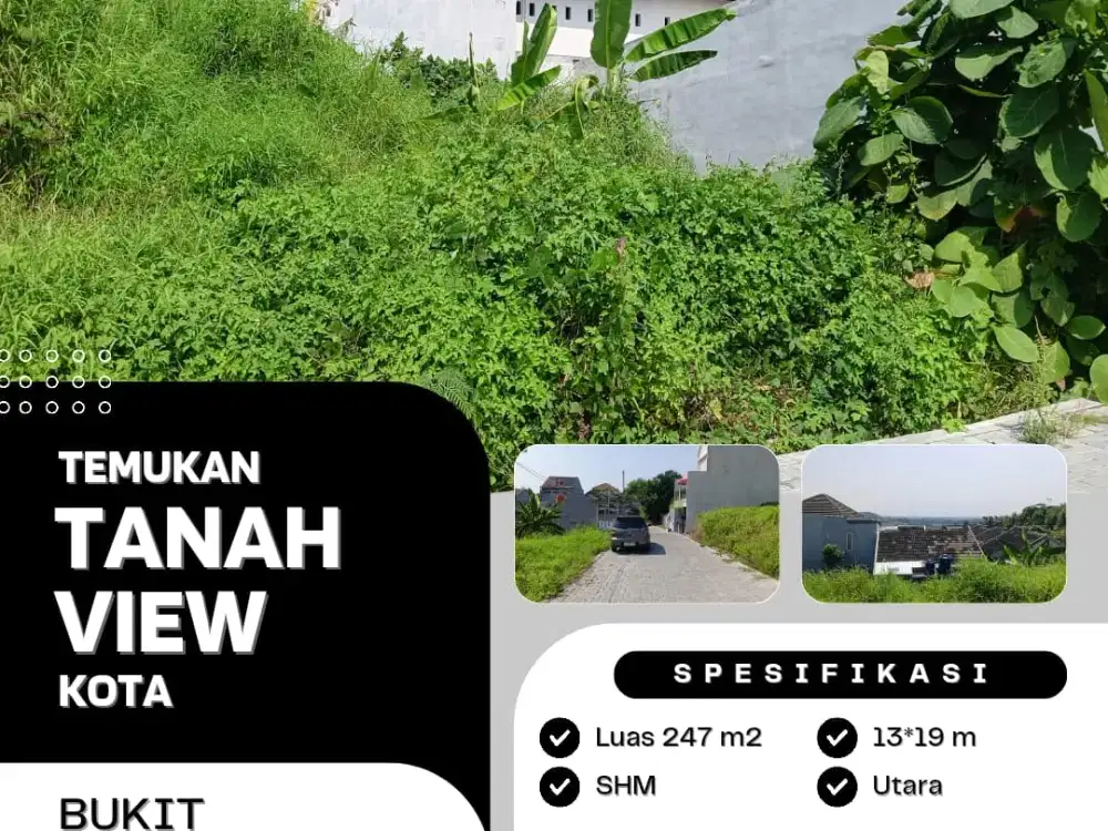 Tanah View Kota Perumahan Bukit Sendangmulyo Tembalang