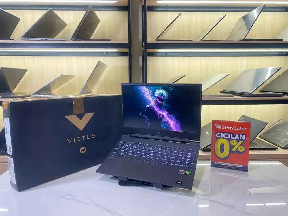 LAPTOP GAMING HP VICTUS AMD RYZEN 5gen7 RTX3050 FULSET