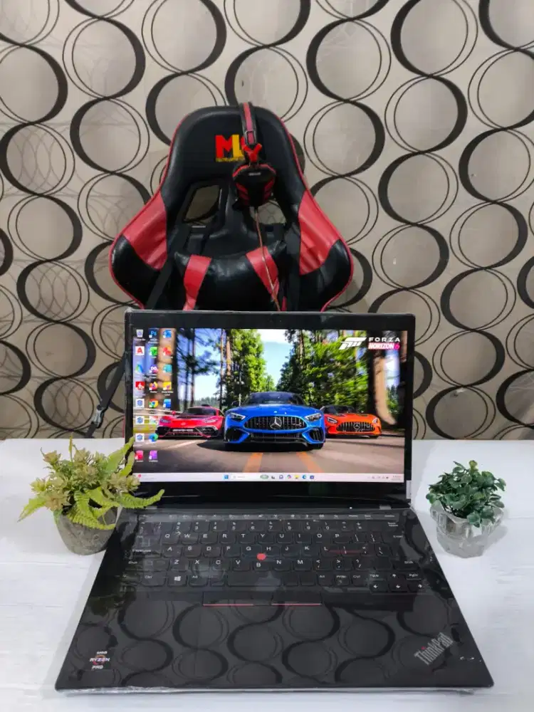 Lenovo Thinkpad X395-Pro Slim Black Edition MULUS [RAM 8GB/SSD 256Gb]