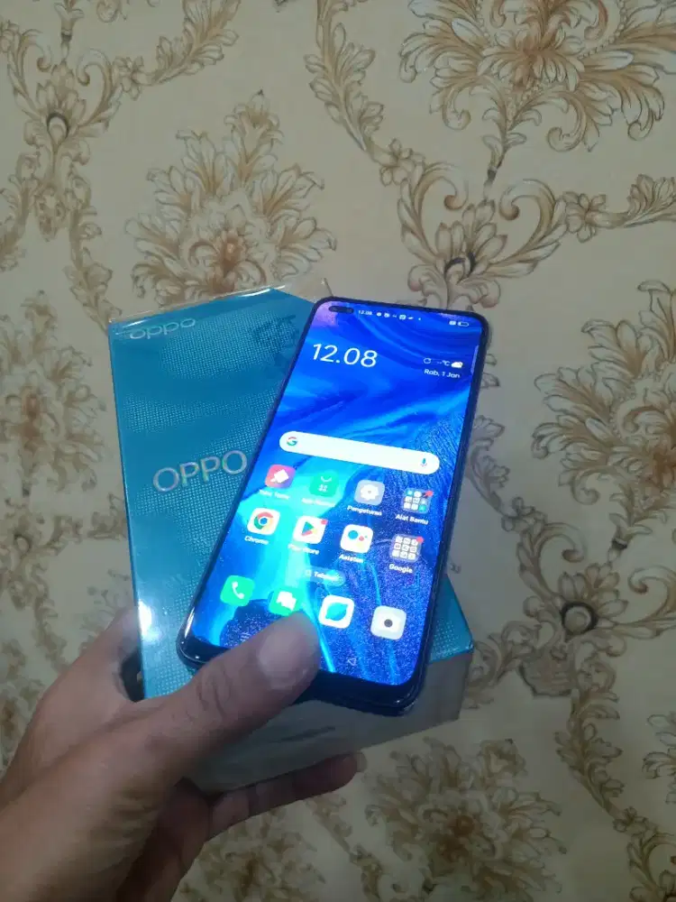 oppo reno 4 ram 8/128 mlus normal smua msh original semua fp layar lkp