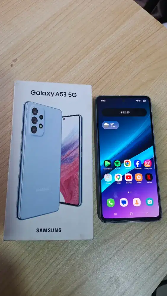 Di jual Samsung A53 8/256, Hp admin kantor, kondisi bagus