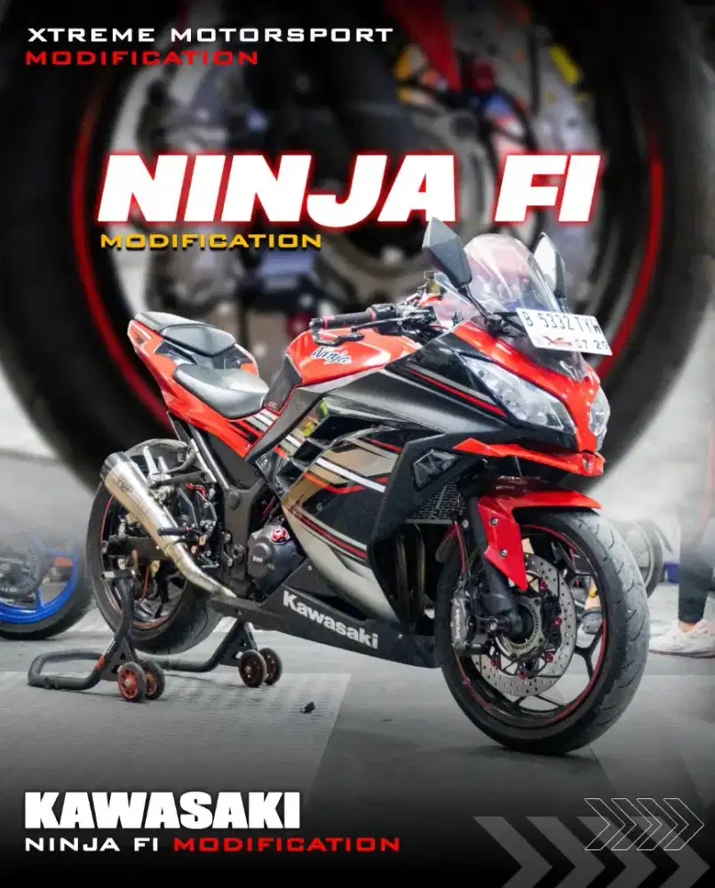 Jual Rugi! Ninja FI ABS 2017 Spesial Edition