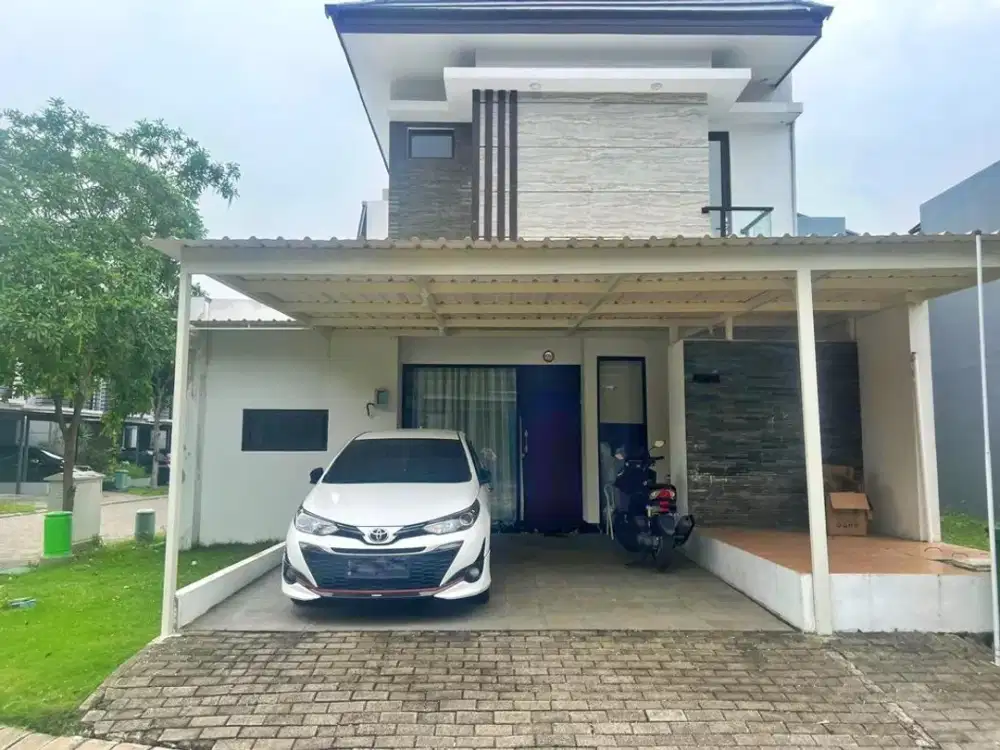 Semi Furnished Rumah Modern Minimalis Graha Natura Cluster Edenia