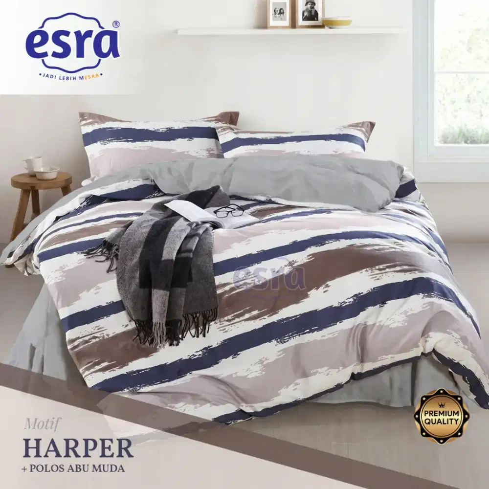 Set sprei katun premium motif minimalis