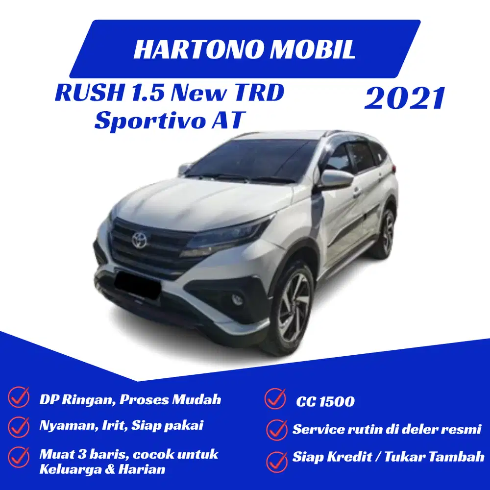 Rush 1.5 TRD AT 2021