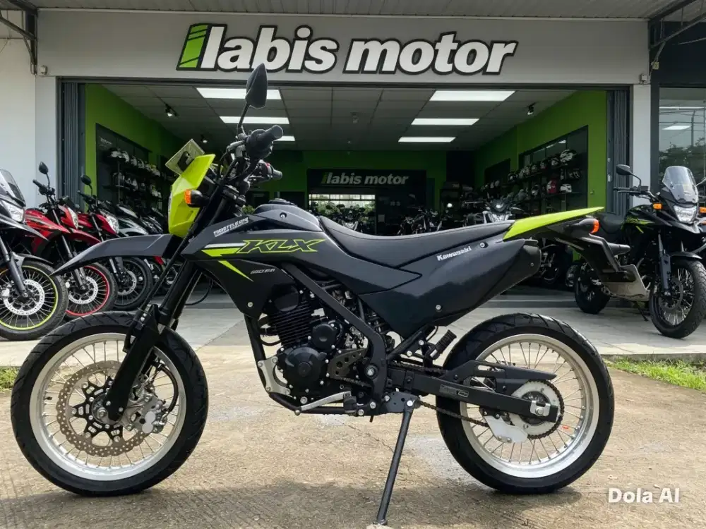 BIAH@KAWASAKI KLX 150 2024 KM LOW F KOTA BOGOR CASH 30,3 JT