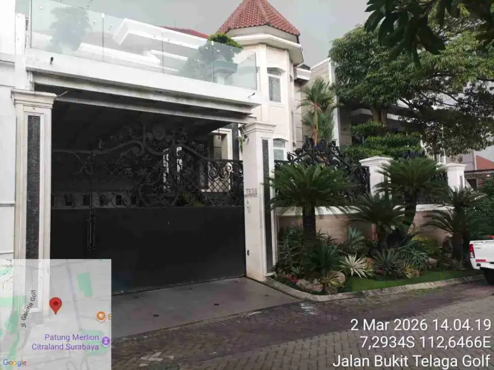 DI JUAL RUMAH 

PERUM CITRALAND CLUSTER NEWTOWN HILL 
JLN  : BUKIT TELAGA GOLF  TB - 3 /6
KEL. : JERUK
KEC. : LAKARSANTRI 
KAB  : SURABAYA