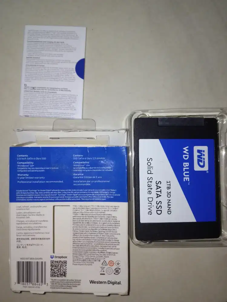Jual ssd 1tb lengkap like new