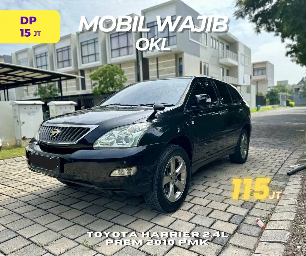 TOYOTA HARRIER 2.4L prem 2010 PMK NIK 2009