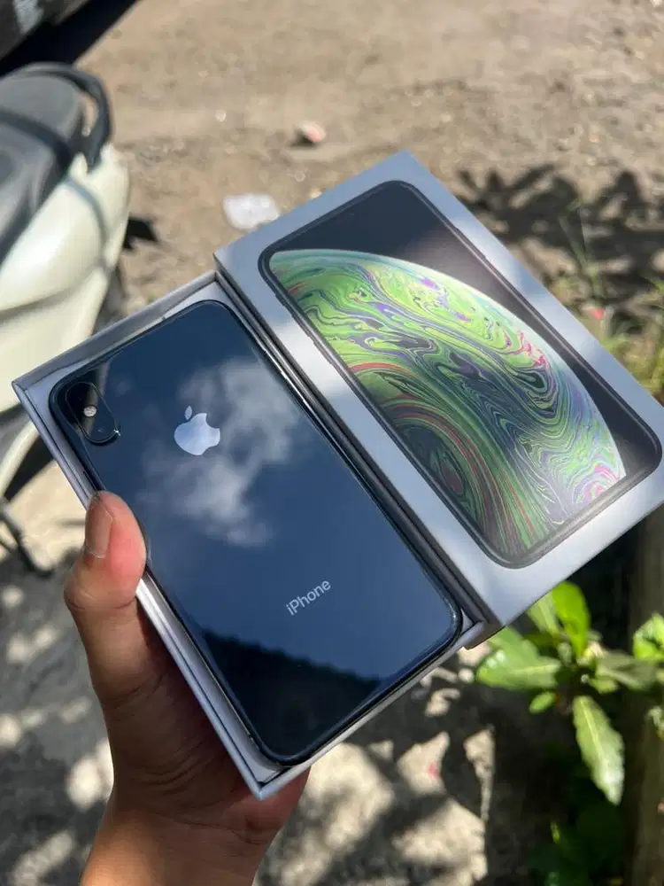 Iphone Xs 256gb fullset bebas kartu all operator