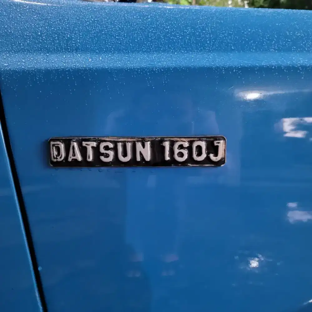 DATSUN 160J 1974 ORISINIL - BIRU METALIK | MOBIL KLASIK LANGKA