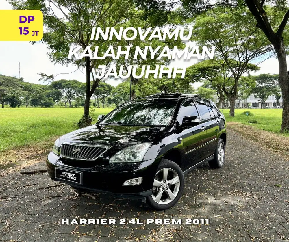 TOYOTA HARRIER PLAT L 2.4L prem 2012 NIK 2011 TERMURAH SE DUNIA