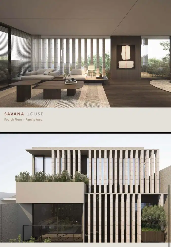 Rumah ultra Luxury sutera onyx alam sutera 4 lantai semi furnished