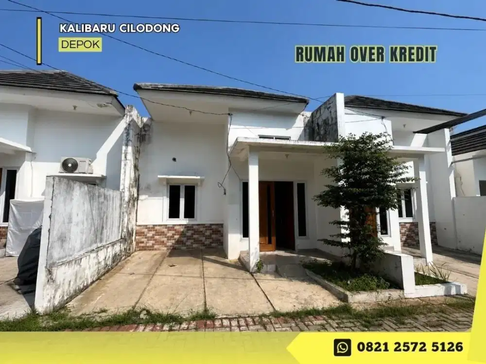 Rumah Over Kredit di Kalibaru Cilodong 79JT dkt Alun alun GDC Depok