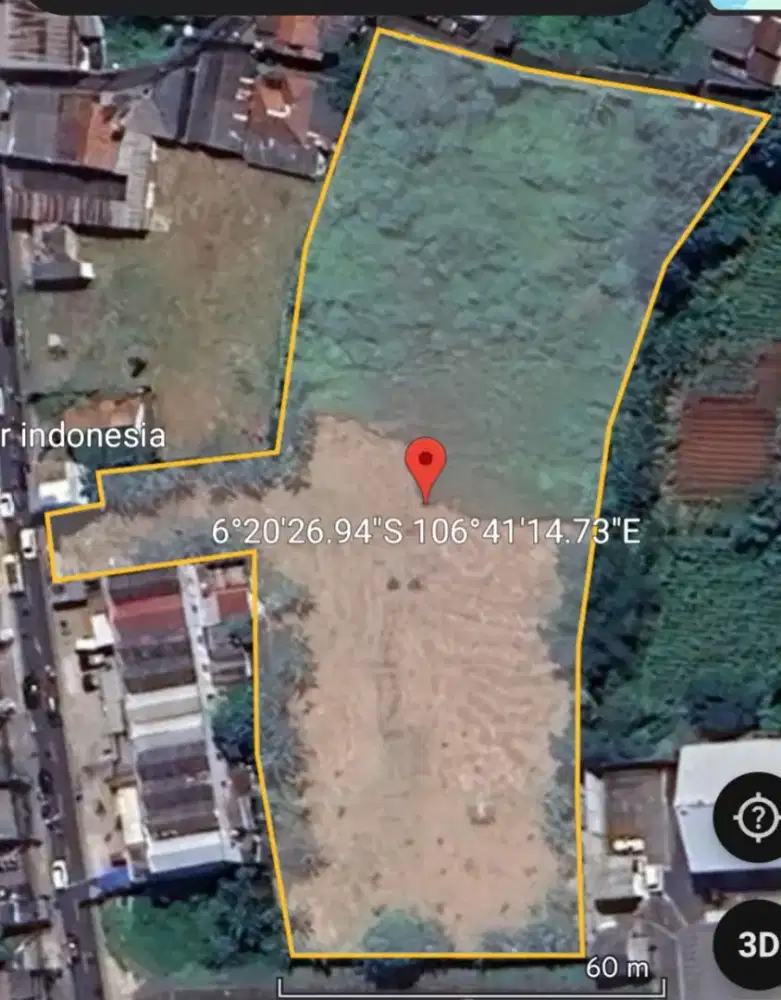 Dijual Tanah siap bangun pinggir jalan raya
