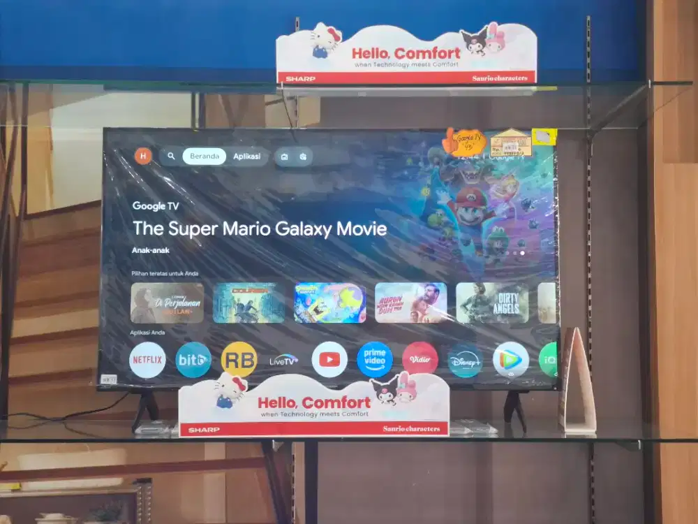 GOOGLE TV 43 INCI SHARP