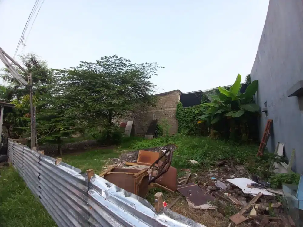 Tanah Luas 182m2 Siap bangun di Kampung Irian Teluk Pucung Bekasi