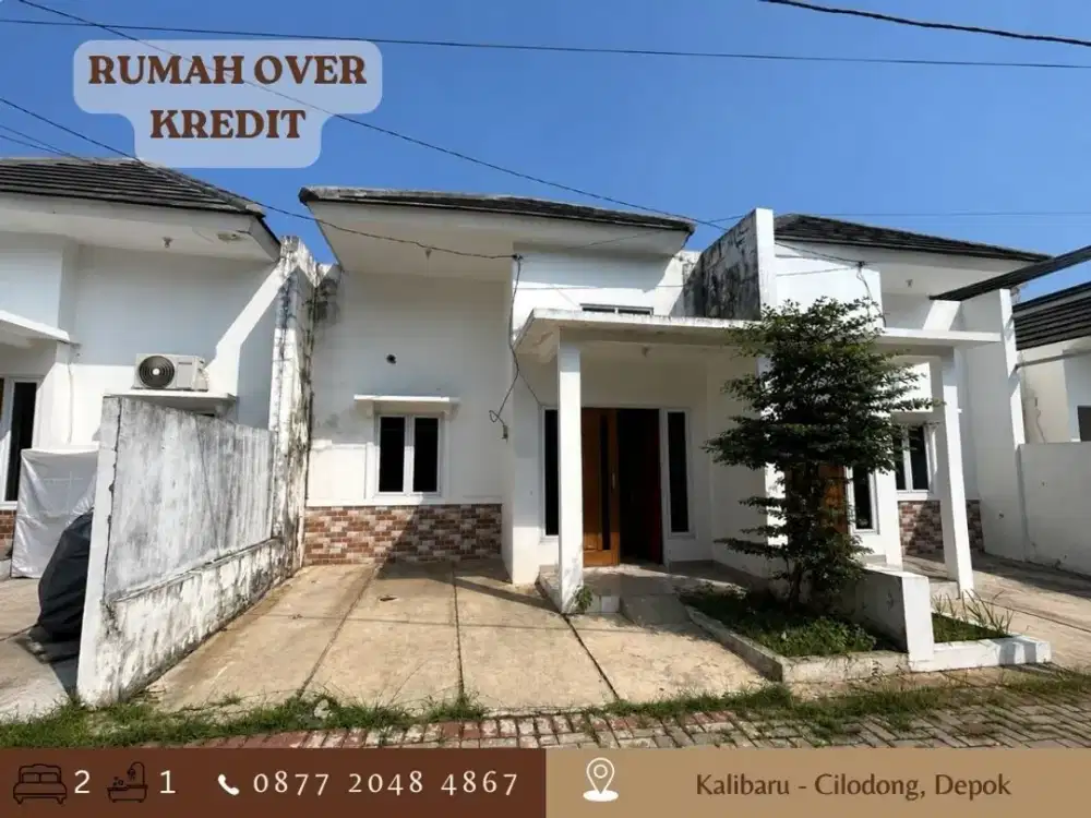Jual Over Kredit Rumah dkt Alun alun GDC 79JT di Cilodong Depok