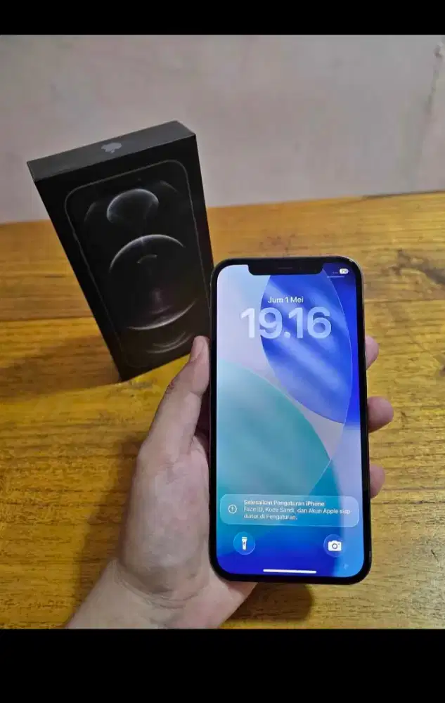 Iphone 12 pro 256 ibox resmi fullset