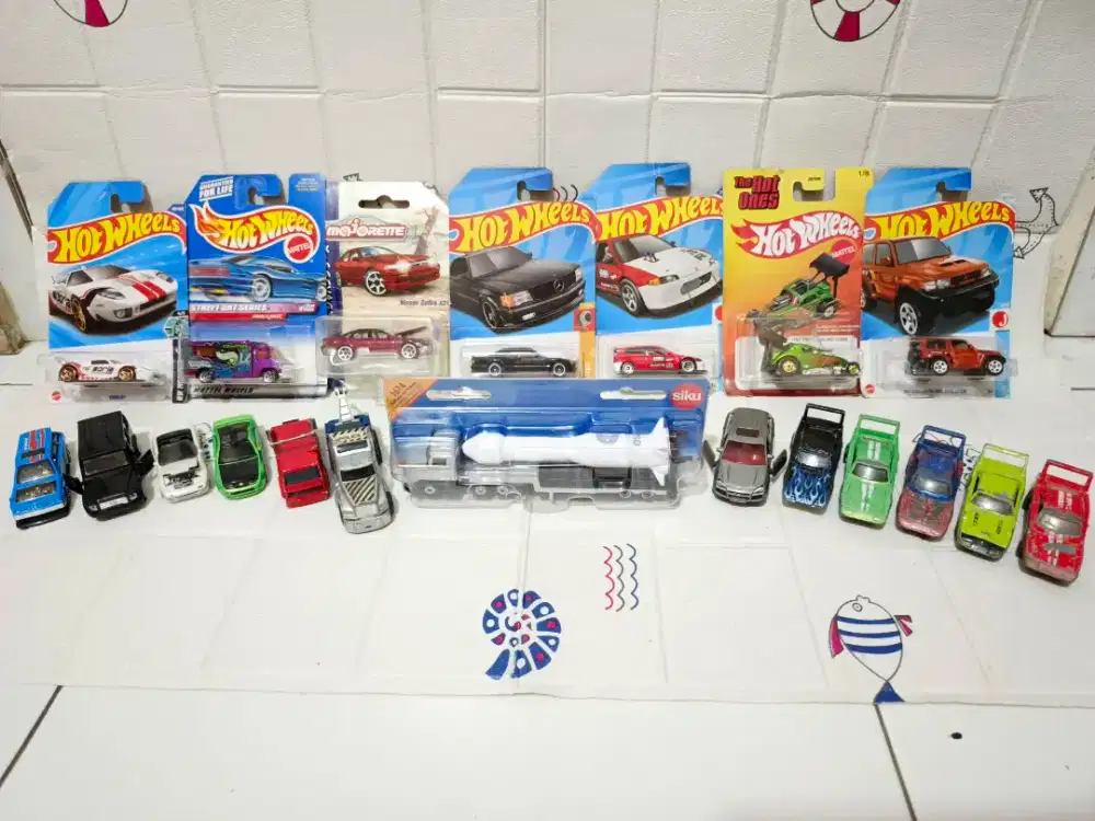 TAKE ALL 20pcs hot wheels siku matchbox majorette campur MURAH
