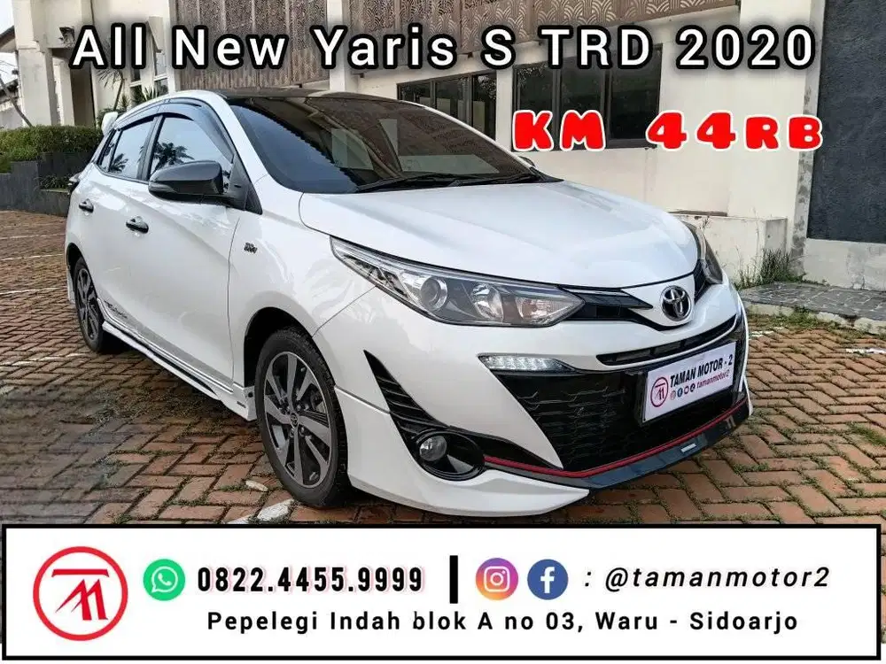 [ KM 44rb ] Yaris TRD Sportivo 2020 100%ORIGINAL