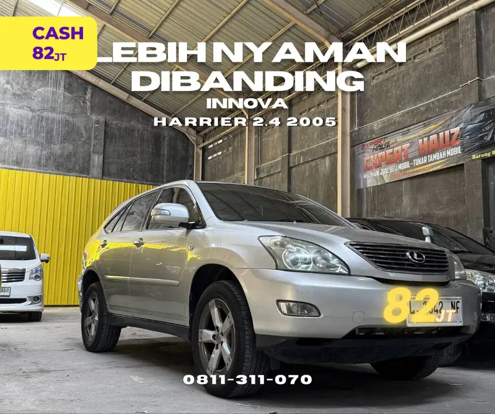 TOYOTA HARRIER 2.4L prem 2006 NIK 2005 TERMURAH TERISTIMEWA