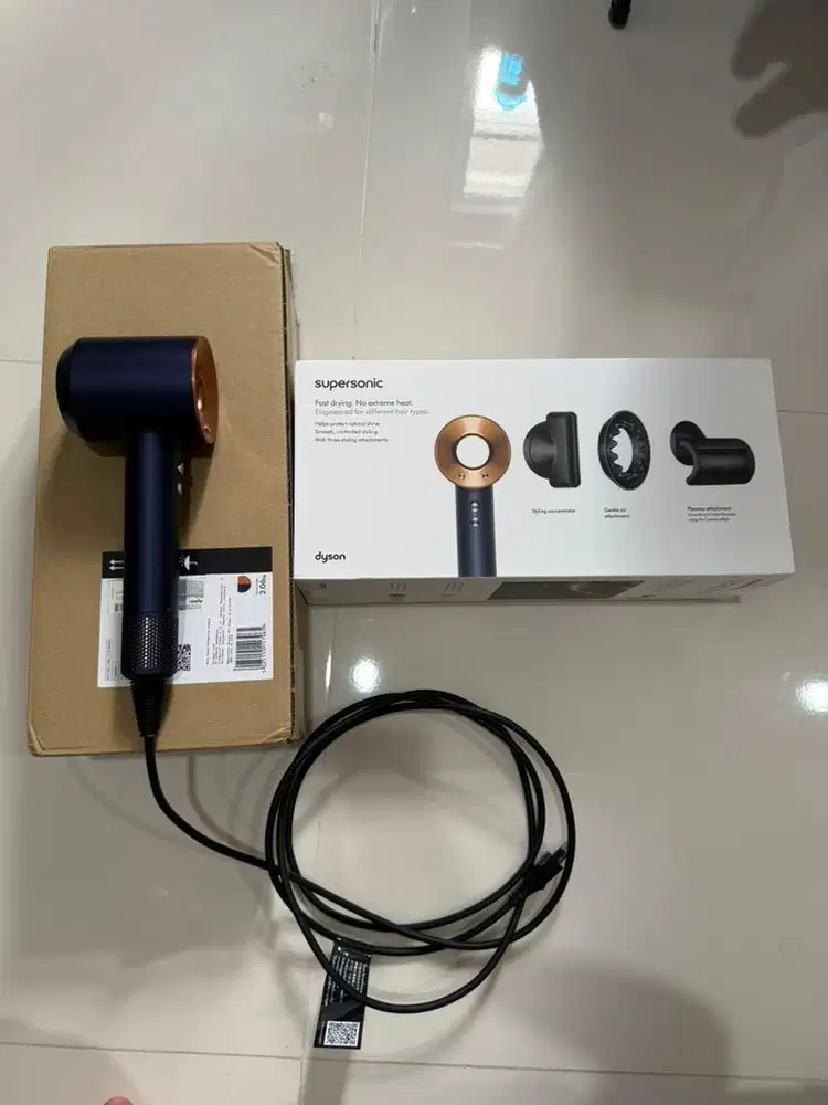 Dyson Supersonic hair dryer HD08 Core (Prussian Blue/Rich Copper)