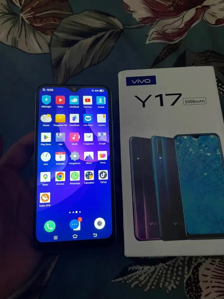 Jual aja vivo y17 ram 8/250 pulset.no minus ya