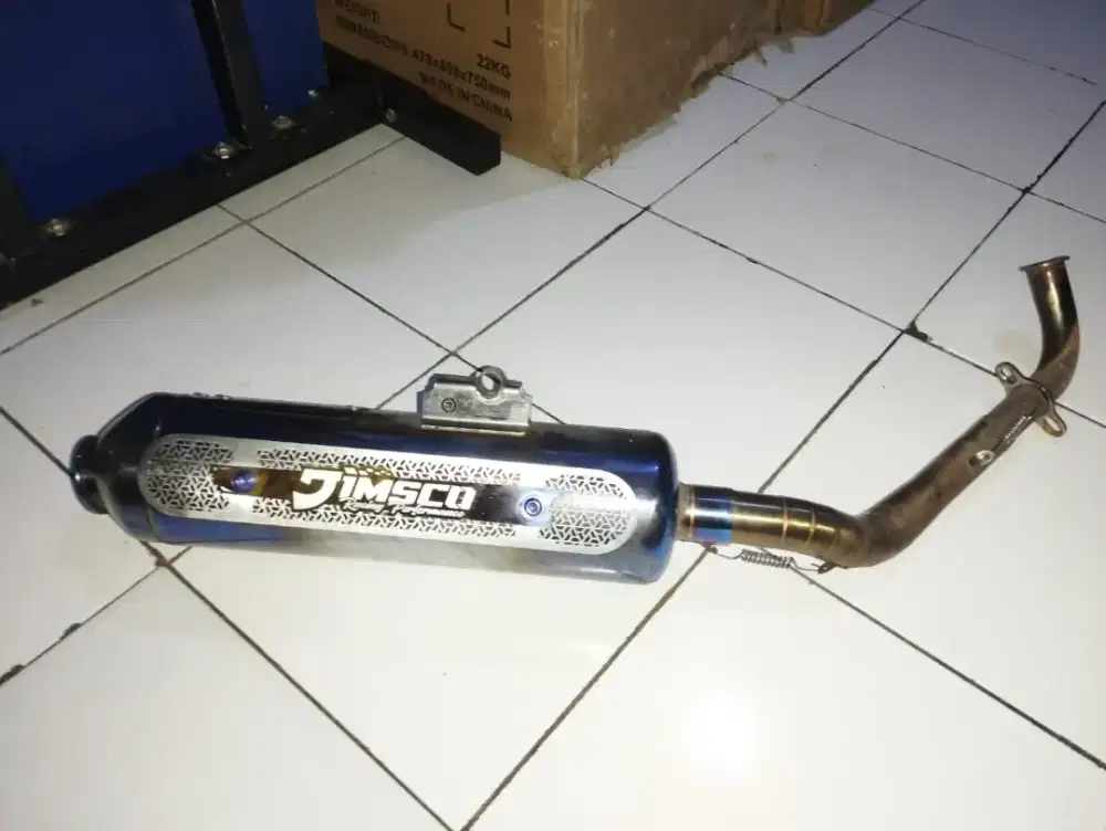 Knalpot Second Jimsco untuk Aerox new