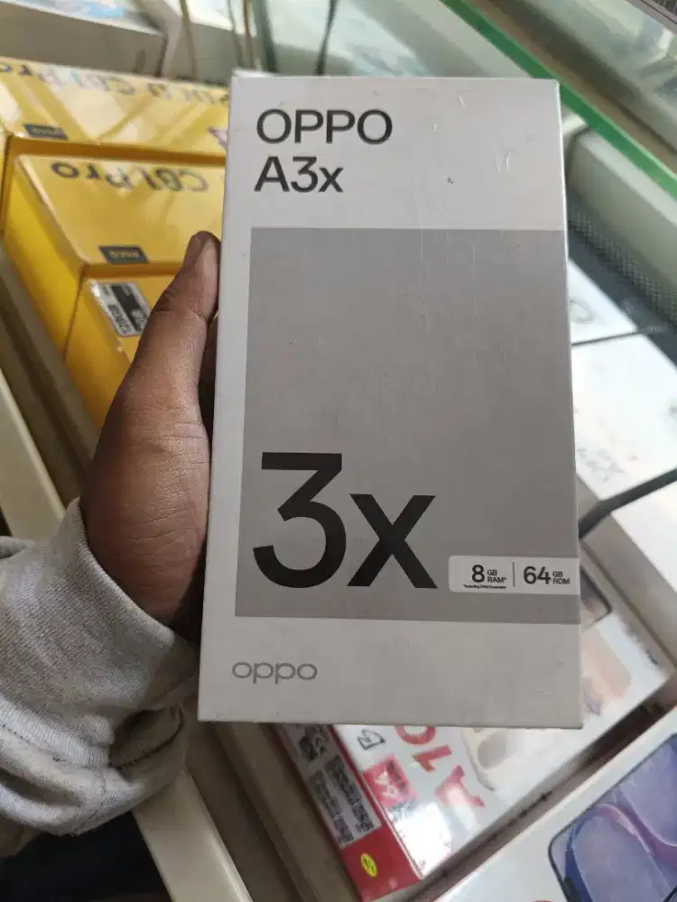new oppo a3x 4/64 garansi resmi