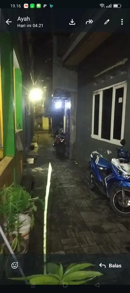 dijual rumah 1 lantai jl sunu 3 lorong 3