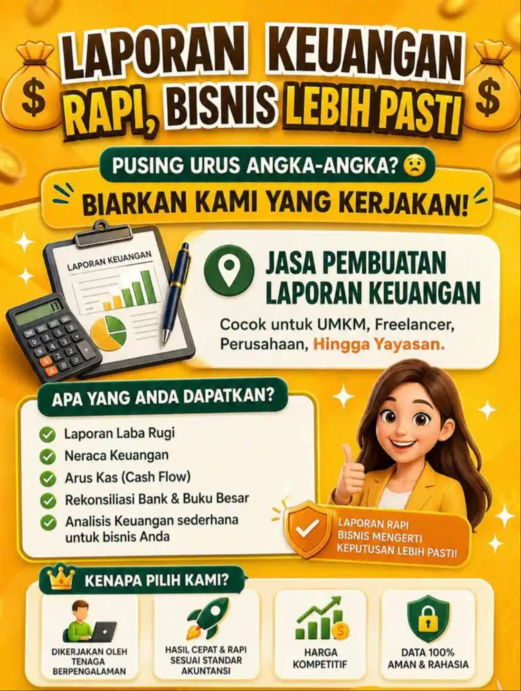 Jasa Pembuatan Laporan Keuangan