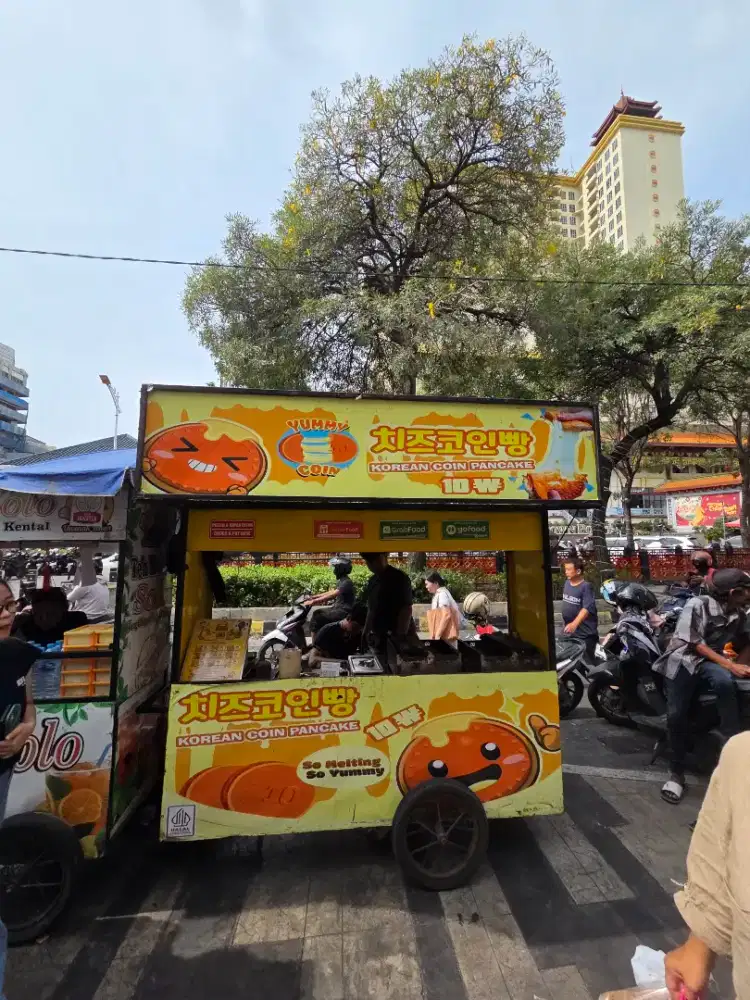 Franchise Yummy Coin + gerobak + perlatanlengkap