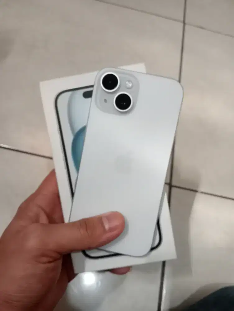 iPhone 15 128gb iBox garansi on