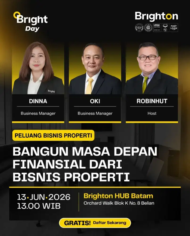 Lowongan Mitra Bisnis ( Batam)