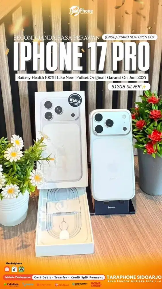 Iphone 17 Pro BNOB, Bisa Dicicil Nol% 12bln!