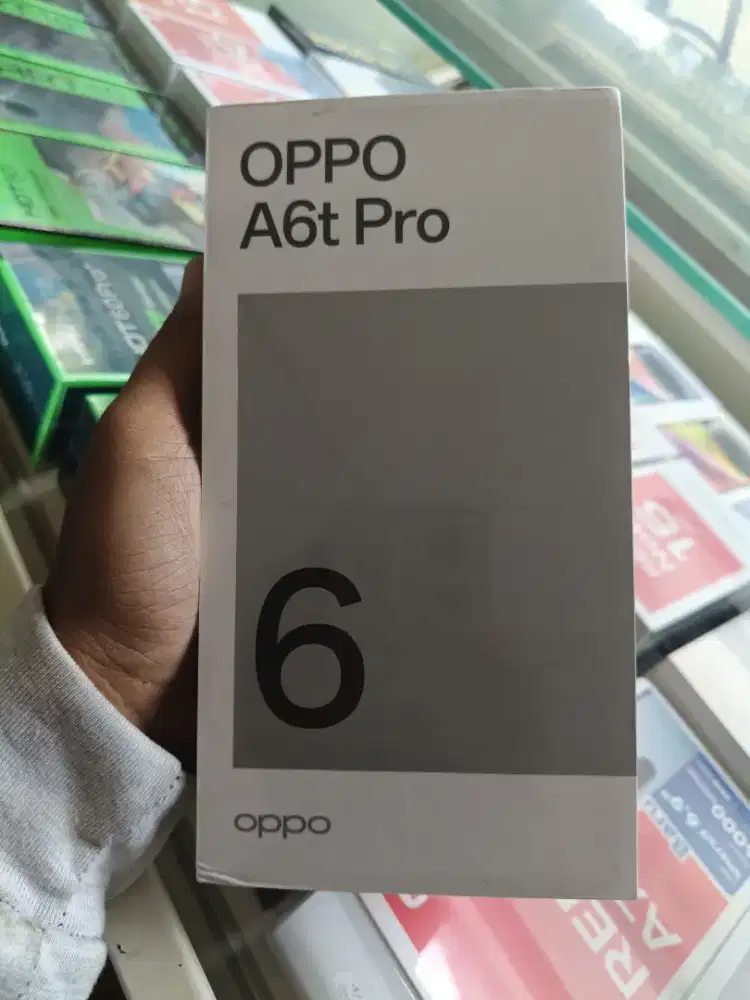 new oppo a6t pro 8/128 garansi resmi