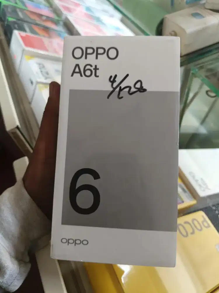 new oppo a6t 4/128 garansinresmi