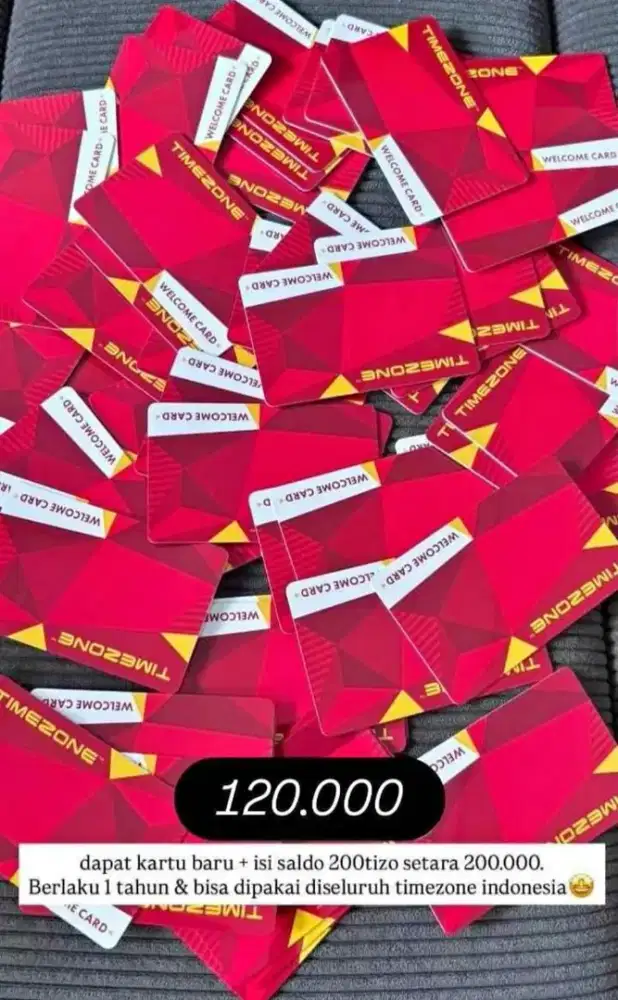 Kartu Timezone isi 200tizo