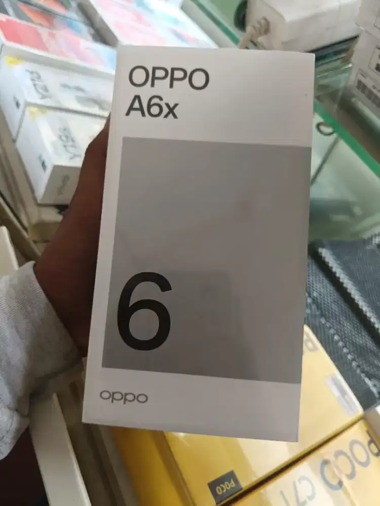 new oppo a6x 4/64 garansi resmi