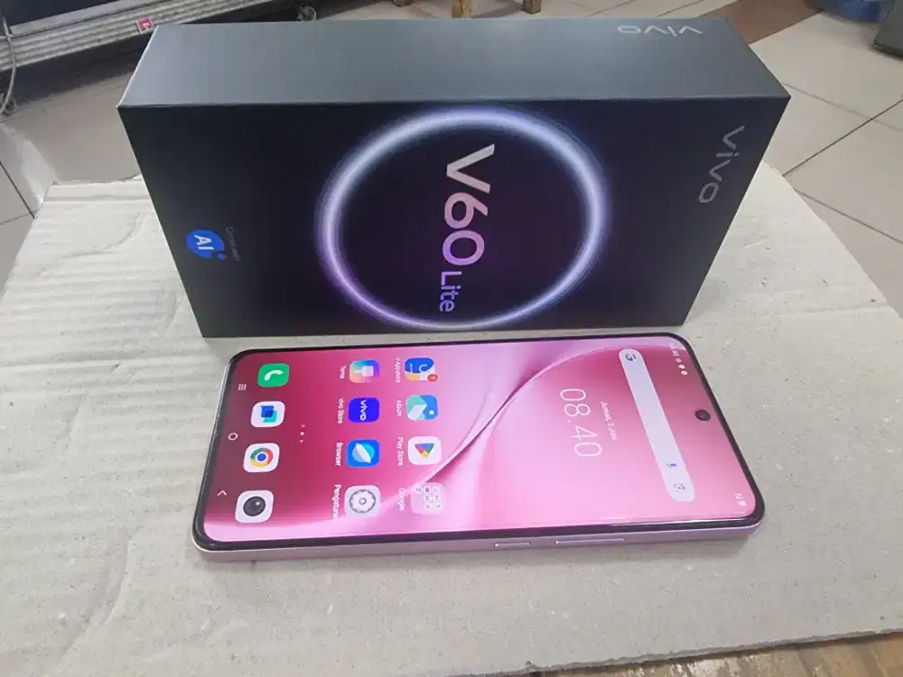 VIVO V60 Lite 8/256 gb mulus no minus fulset ori gransi activ