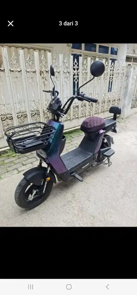 Dijual sepeda listrik pacifik