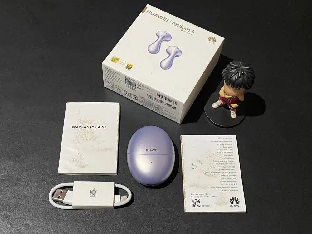 HUAWEI FreeBuds 6 Dual-driver True Sound Stable & Clear Calls Purple