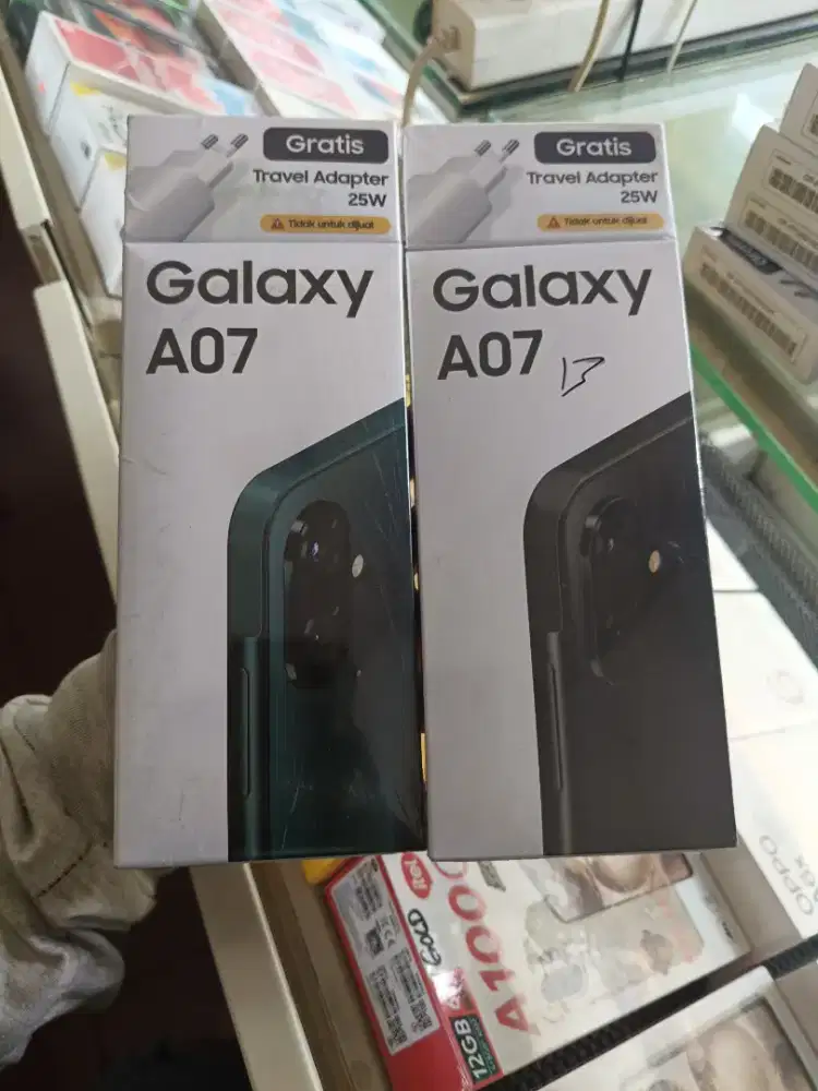 new samsung a07 4/64 garansi resmi