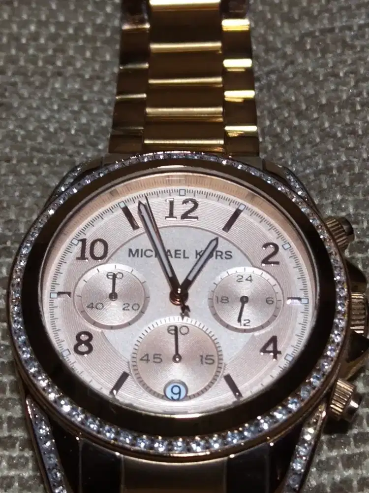 Jam tangan mk crono rosegold