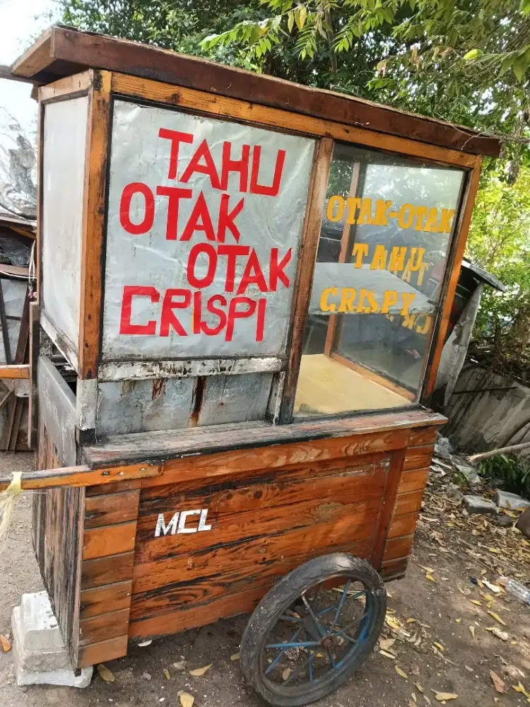 Dijual gerobak bekas
