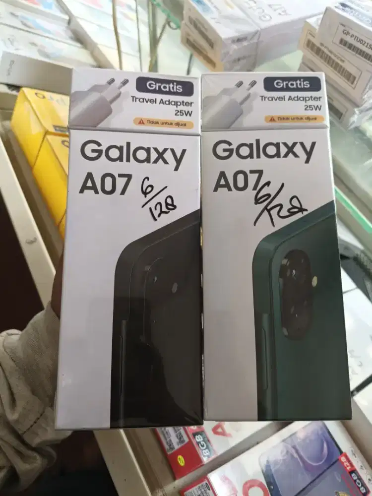 new samsung a07 6/128 garansi resmi