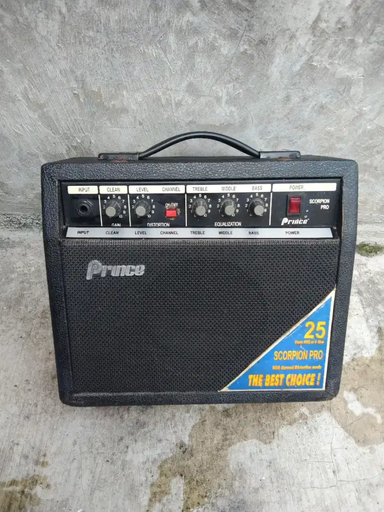 Amplifier prince scorpion pro s03
