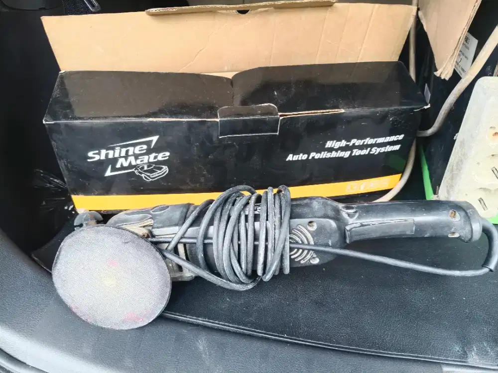 Mesin Poles Mobil ShineMate EP801 G2 Rotary Polisher Original